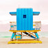 Blue #2 Lifeguard Stand Miami Beach